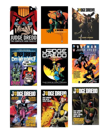 how to read judge dredd.